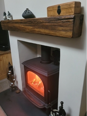 Pitch Pine Mantle Beam 1 Thumb