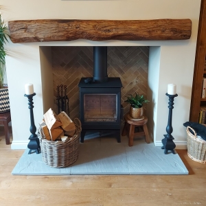 Rustic Mantle Beams