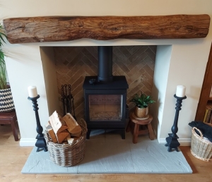 Rustic Mantle Beams 1 Thumb