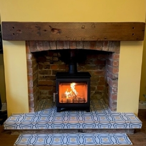 Simple Reclaimed Pine Mantle Beams 2 Thumb